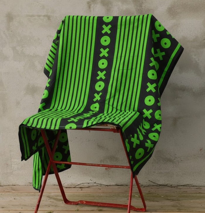 Fashion designer at work in Ota Ogun State